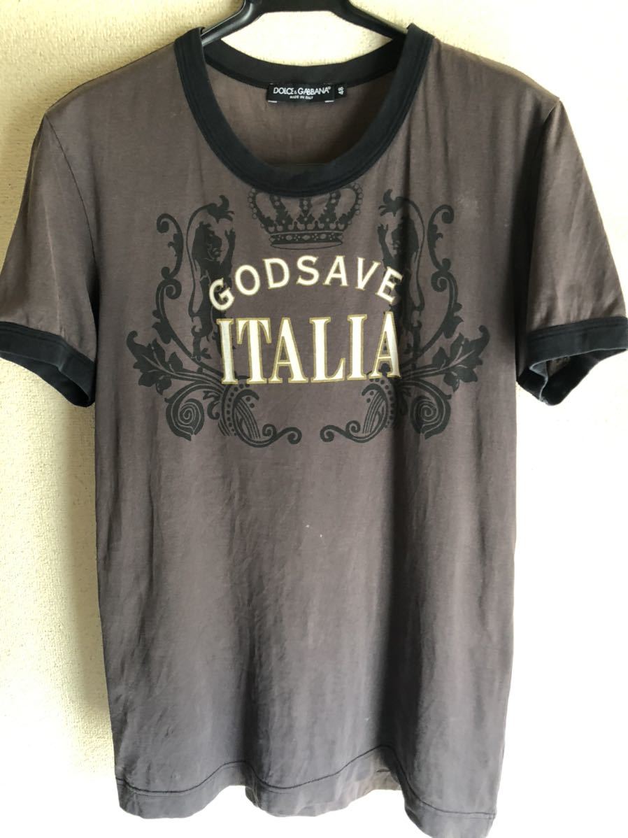 美品　DOLCE&GABBANA Tシャツ サイズ48_画像1