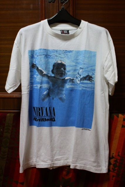 希少 USA製 giant シングルステッチ NIRVANA ニルヴァーナ Nevermind