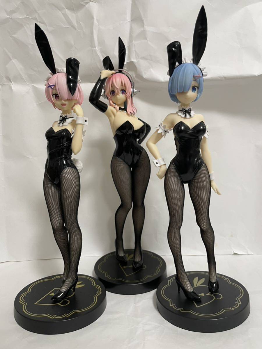 BiCute Bunnies Figure】ラム ＆ レム & そに子 3体セット【Re:ゼロ