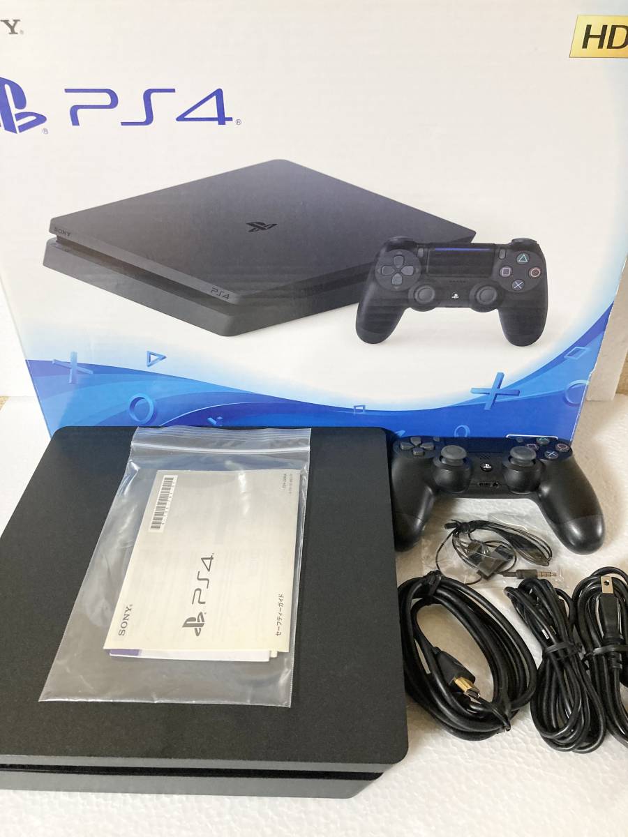 品質一番の 【美品】動作確認済み/付属品完備 PlayStation 4 (CUH