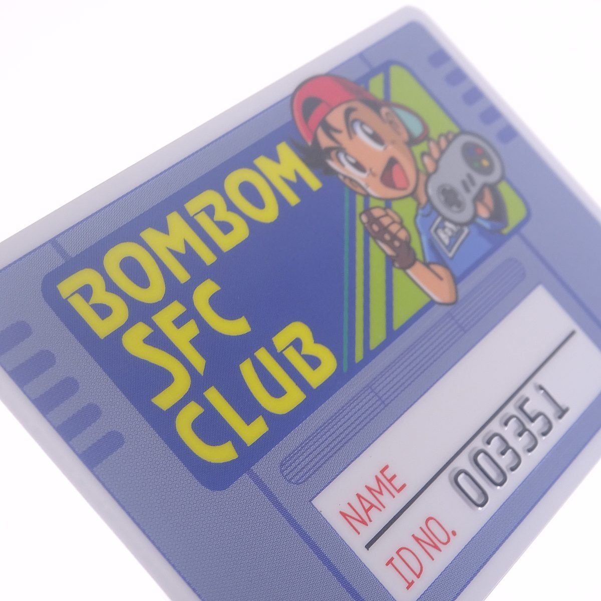 BOM BOM SFC CLUB ボンボン スーファミクラブ 会員証 任天堂 カード プラスチック 5