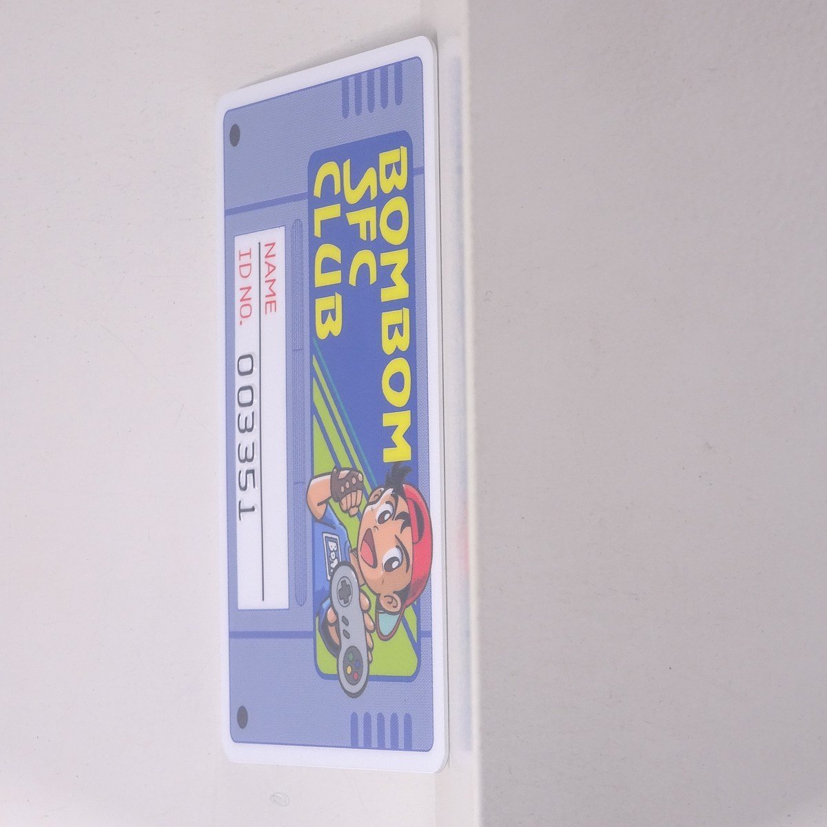 BOM BOM SFC CLUB ボンボン スーファミクラブ 会員証 任天堂 カード プラスチック 2
