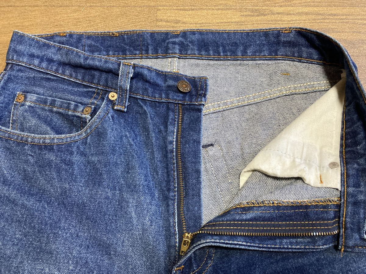 Levisリーバイス・80S 米国製 505 ジッパー 83年 W33L30 黒カン Levisリーバイス・80S 米国製 505 ジッパー 83年 W33L30 黒カン
