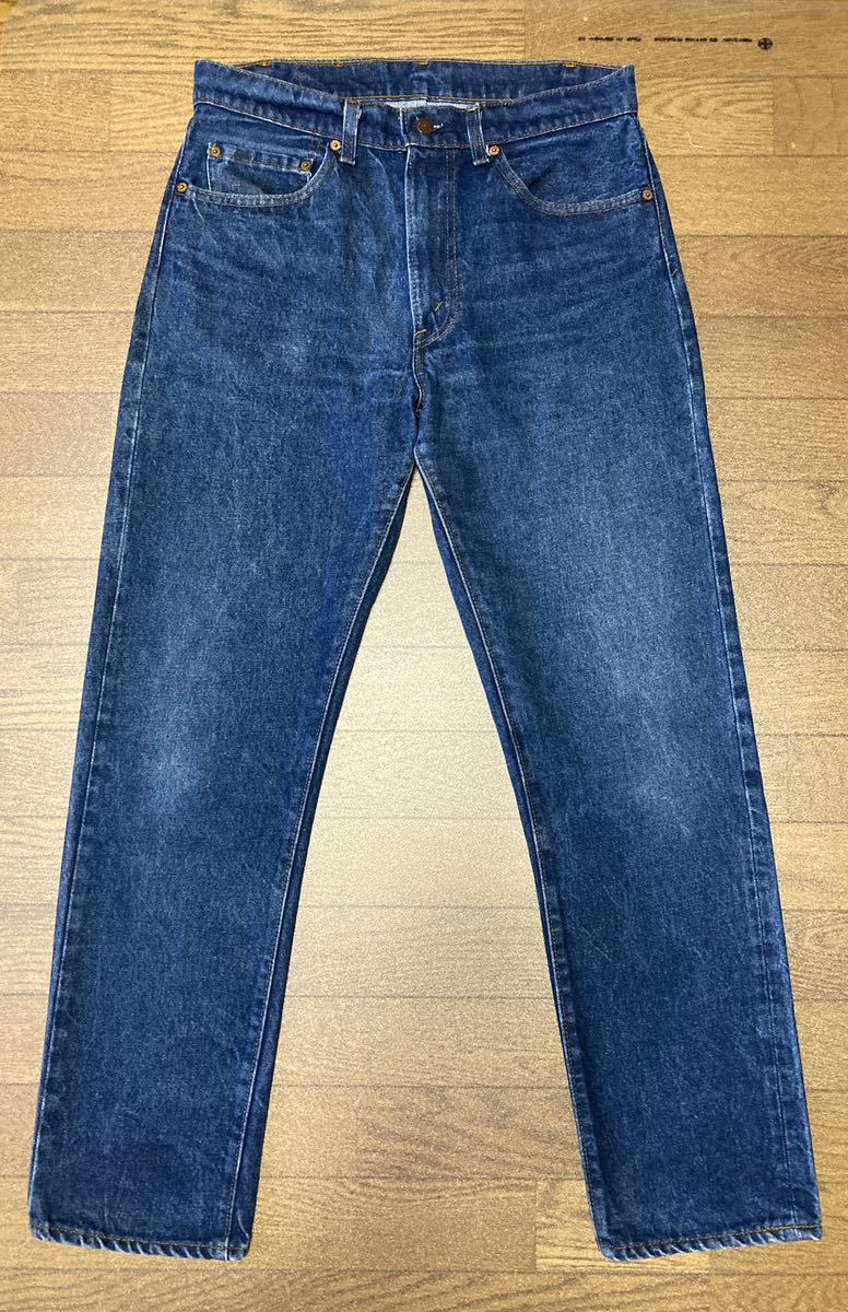 Levisリーバイス・80S 米国製 505 ジッパー 83年 W33L30 黒カン Levisリーバイス・80S 米国製 505 ジッパー 83年 W33L30 黒カン