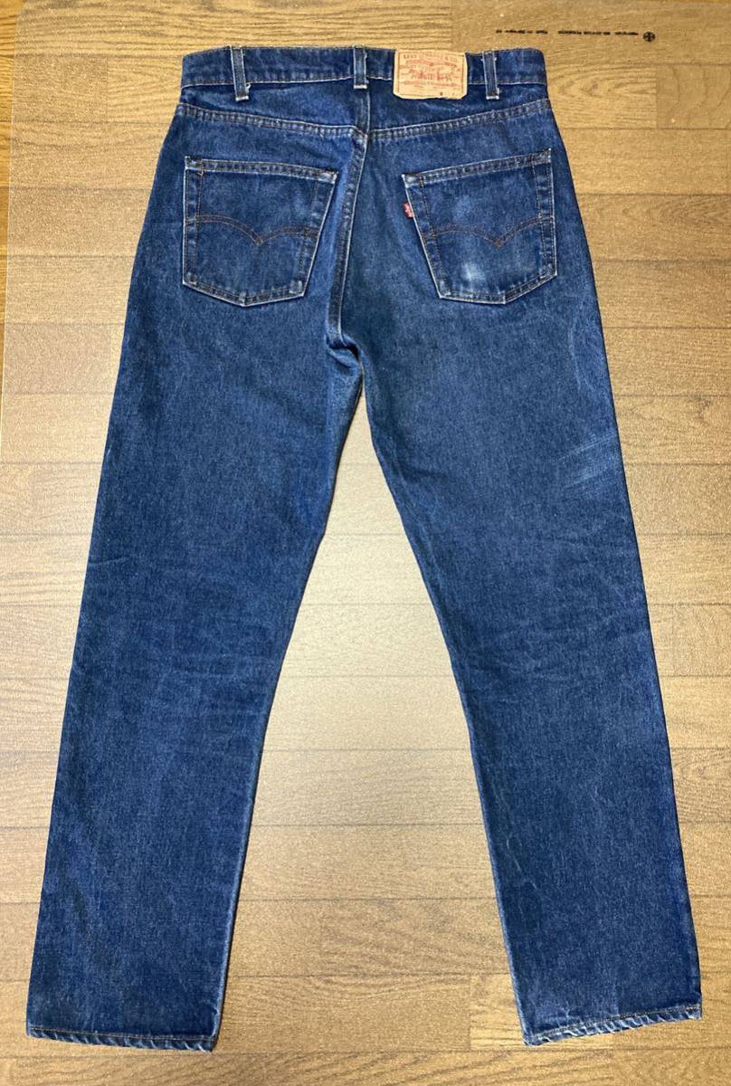 Levisリーバイス・80S 米国製 505 ジッパー 83年 W33L30 黒カン Levisリーバイス・80S 米国製 505 ジッパー 83年 W33L30 黒カン