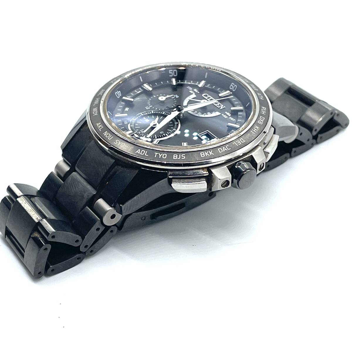 売れ済店舗 【スタート】CITIZEN ATTESA ECO-DRIVE H820-T020127