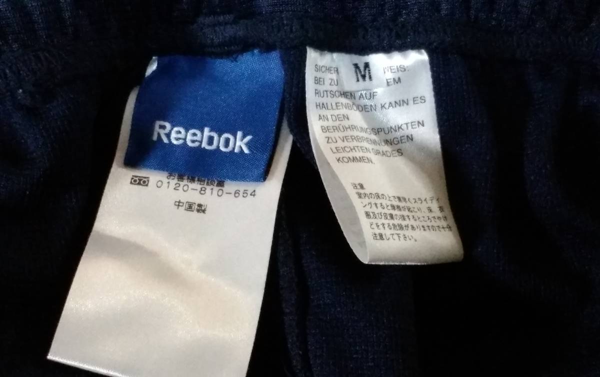Reebok リーボック ハーフパンツ SIZE:M 紺 ピンク～薄ピンク 送料215円～_画像4