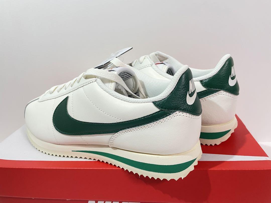 【新品】25cm NIKE WMNS Cortez ナイキ ウィメンズ コルテッツ セイル / ゴージグリーン / マラカイト_画像4