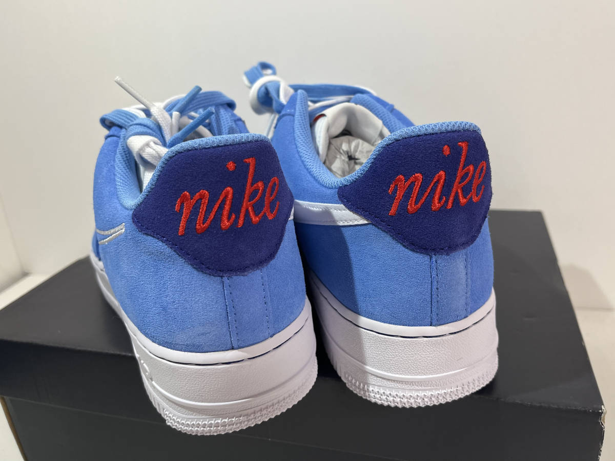 【送料無料】【新品】27.5cm NIKE AIRFORCE1 LOW FIRST USE　ナイキ エアフォース1 ロー ファーストユーズ　 ユニバーシティブルー