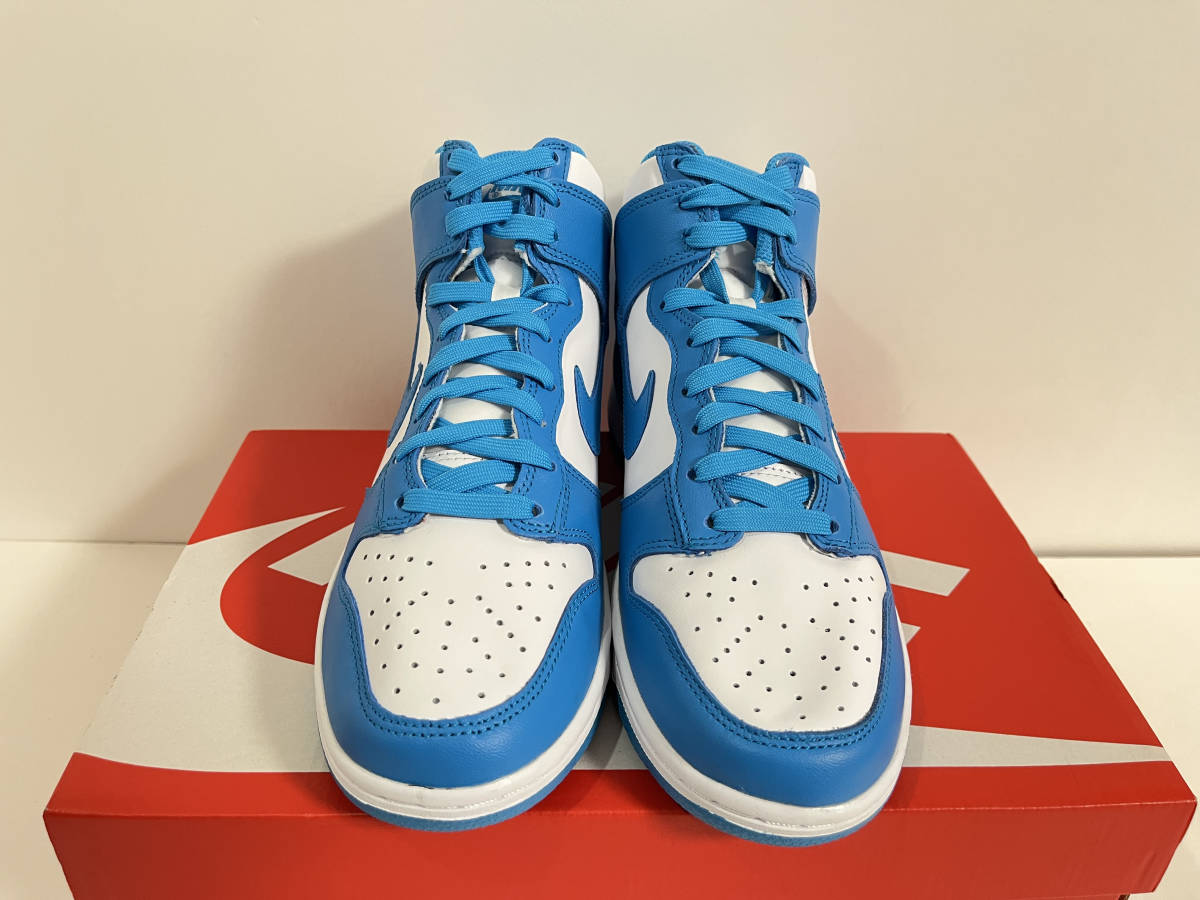 新品】WMNS 24 5cm NIKE DunkHigh Championship Blue ナイキ 新品】WMNS 24 5cm NIKE DunkHigh Championship Blue ナイキ