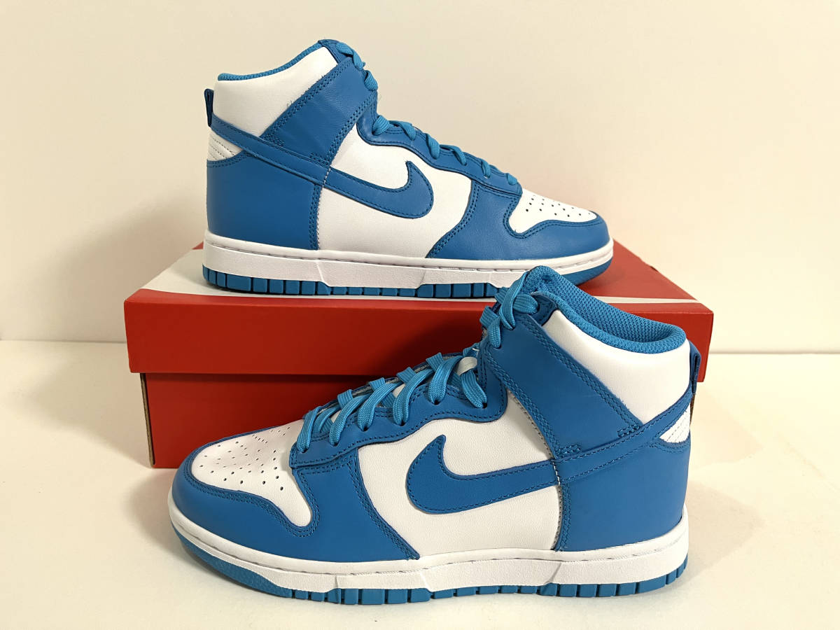 新品】WMNS 24 5cm NIKE DunkHigh Championship Blue ナイキ 新品】WMNS 24 5cm NIKE DunkHigh Championship Blue ナイキ