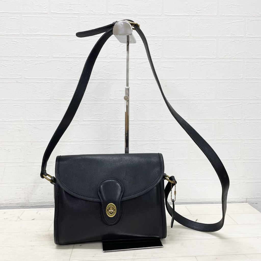 品揃え豊富で 1071★ オールドコーチ ターンロック COACH レザー ショルダーバッグ レディース ブラック その他 品揃え豊富で 1071★ オールドコーチ ターンロック COACH レザー ショルダーバッグ レディース ブラック その他