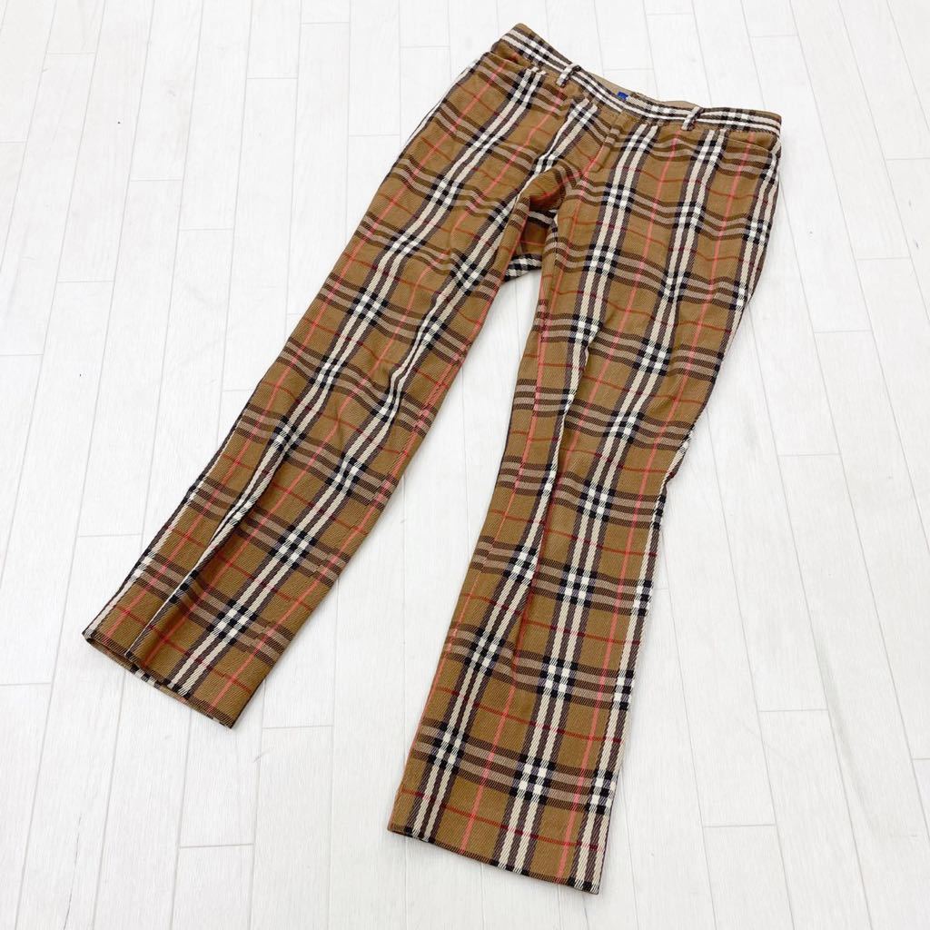新品 BLUE LONDON BURBERRY 1074☆ LABEL ベージュ レディース 38