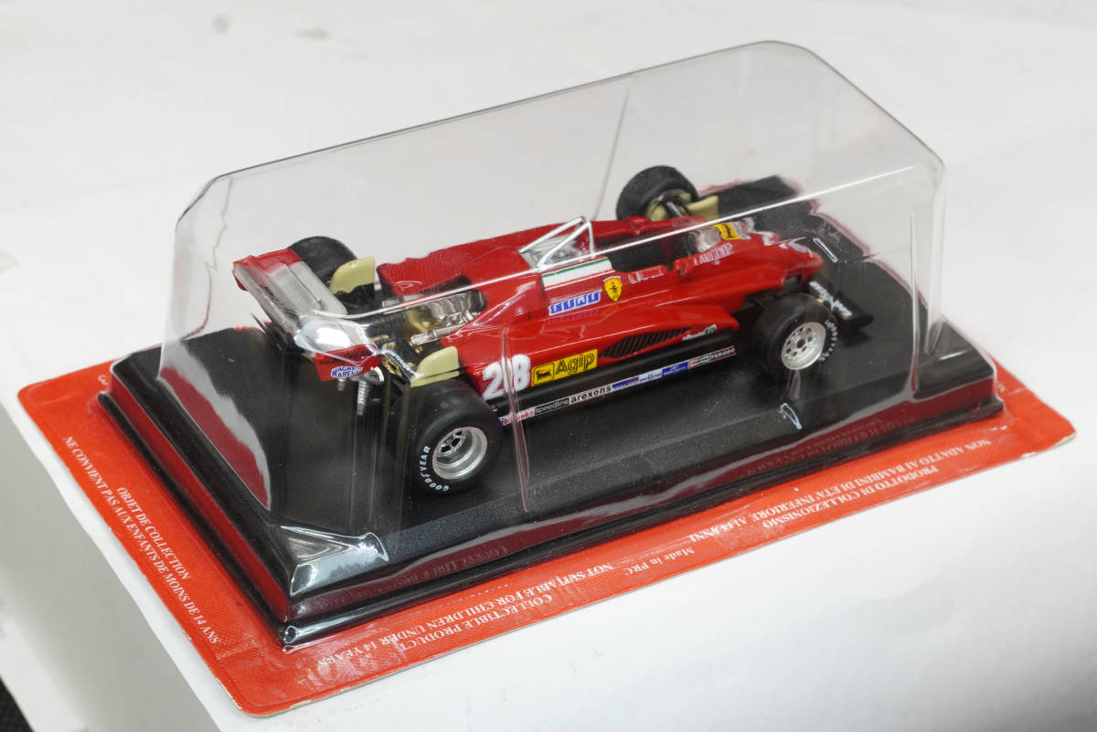 □27 126C2 1982 フェラーリF1コレクション 1/43 アシェット 模型のみ未開封の画像2