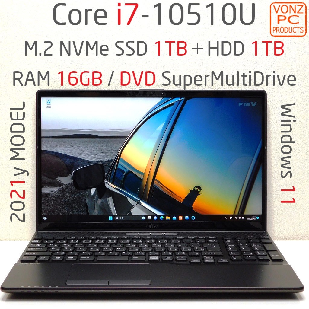 最新Windows11/爆速Core-i7/驚異のメモリ16GB/新品512GB-