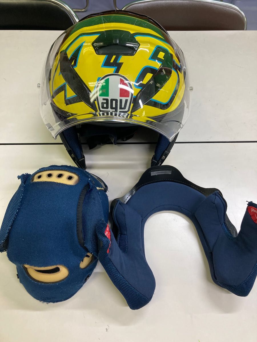 AGV ジェットヘルメット K-5 JET 006-ROSSI MISANO 2015 Sサイズ　ロッシ