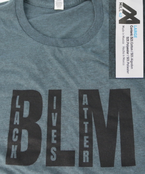 BLACK LIVES MATTER ブラック ライヴズ マター Tシャツ #4 L 　未使用品 【メール便可】 [9017960]_画像2