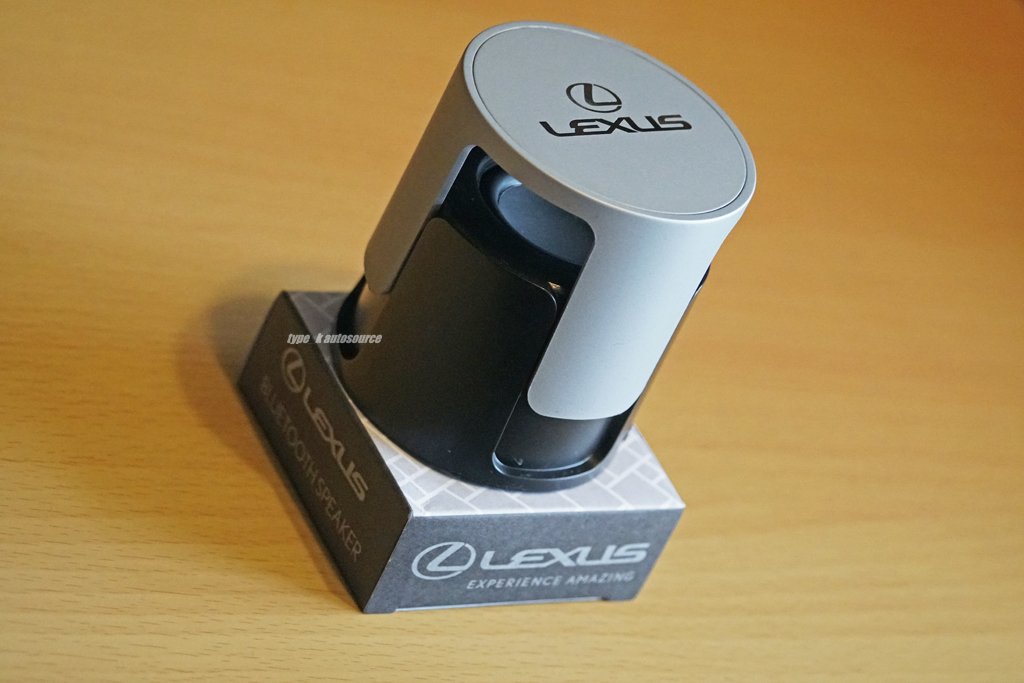 USレクサス オフィシャル LEXUS Pop-Up Bluetooth ワイヤレス ミニ スピーカーUSDM北米JDM LX LS LC GS GX RX RC ES IS HS CT SC NX UX