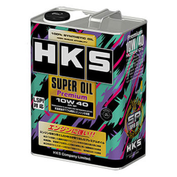 HKS スーパーオイルプレミアム エンジンオイル 4L 10W40 API SP 入数：1缶 52001-AK142の画像1