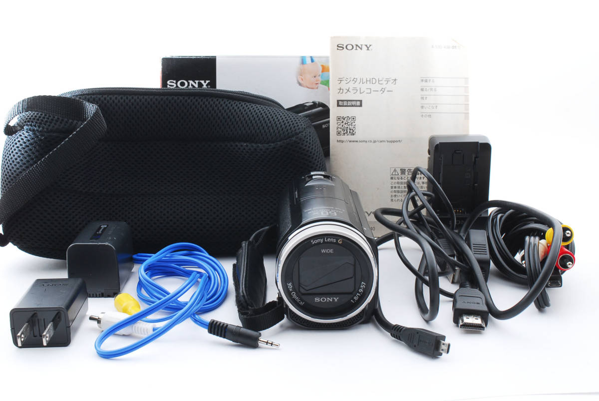 再再販！ HDR-CX535 Handycam SONY ☆実用品☆ ソニー #7219 ☆元箱付