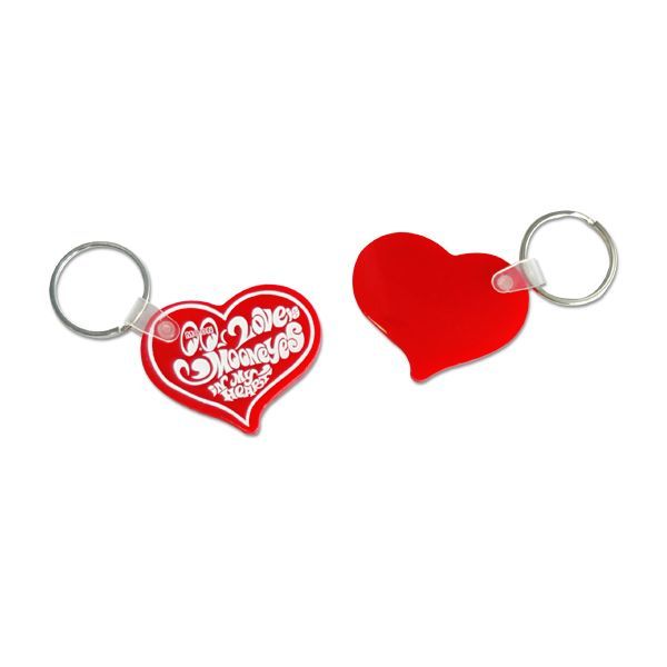 mooneyes 84 jpy shipping possible Raver key ring heart Heart red Red Moon I z key holder bike car key .love soft Raver 