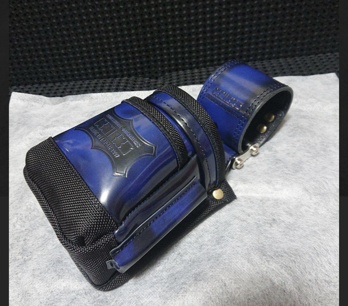 niksKNICKS стекло кожа ADV-201VADX- синий -тактный риппер бардачок сумка для инструметов. 