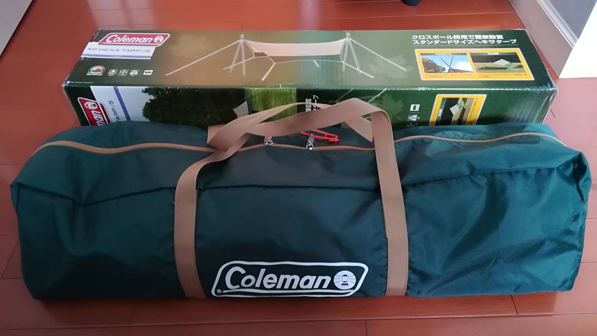 【免費送貨】Coleman XP六角膠帶/ S（二手） <Br> 【送料無料】コールマン ＸＰヘキサタープ／Ｓ（中古）