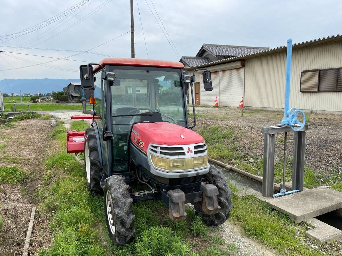 三菱 トラクター GOZ30 キャビン 4WD 1541H スペアロタリー