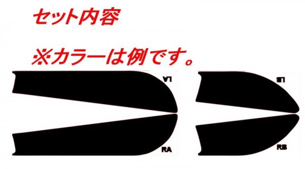 シビック　タイプＲ　ドアキックガード　４Ｄカーボン調　ブラック　車種別カット済みステッカー専門店　ｆｚ　ＦＫ８　ＦＫ７　ＦＣ１_画像2