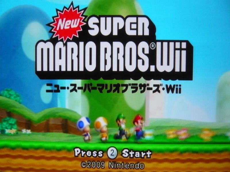 # Wii Black дистанционный пульт 2 шт игра soft 2 шт super Mario #
