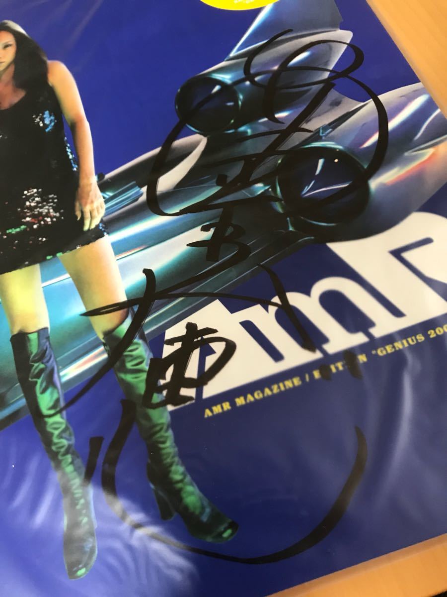 入手困難NAMIE AMURO TOUR GENIUS 2000直筆サイン入り 入手困難NAMIE AMURO TOUR GENIUS 2000直筆サイン入り(入手困難
