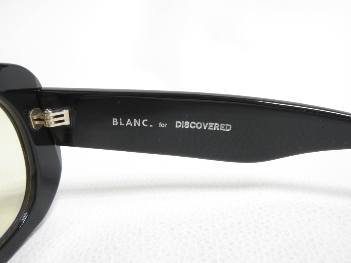 11543◆【SALE】BLANC.. for DISCOVERED ブラン×ディスカバード BLK 51□23-145 MADE IN JAPAN サングラス 中古 USED_画像5