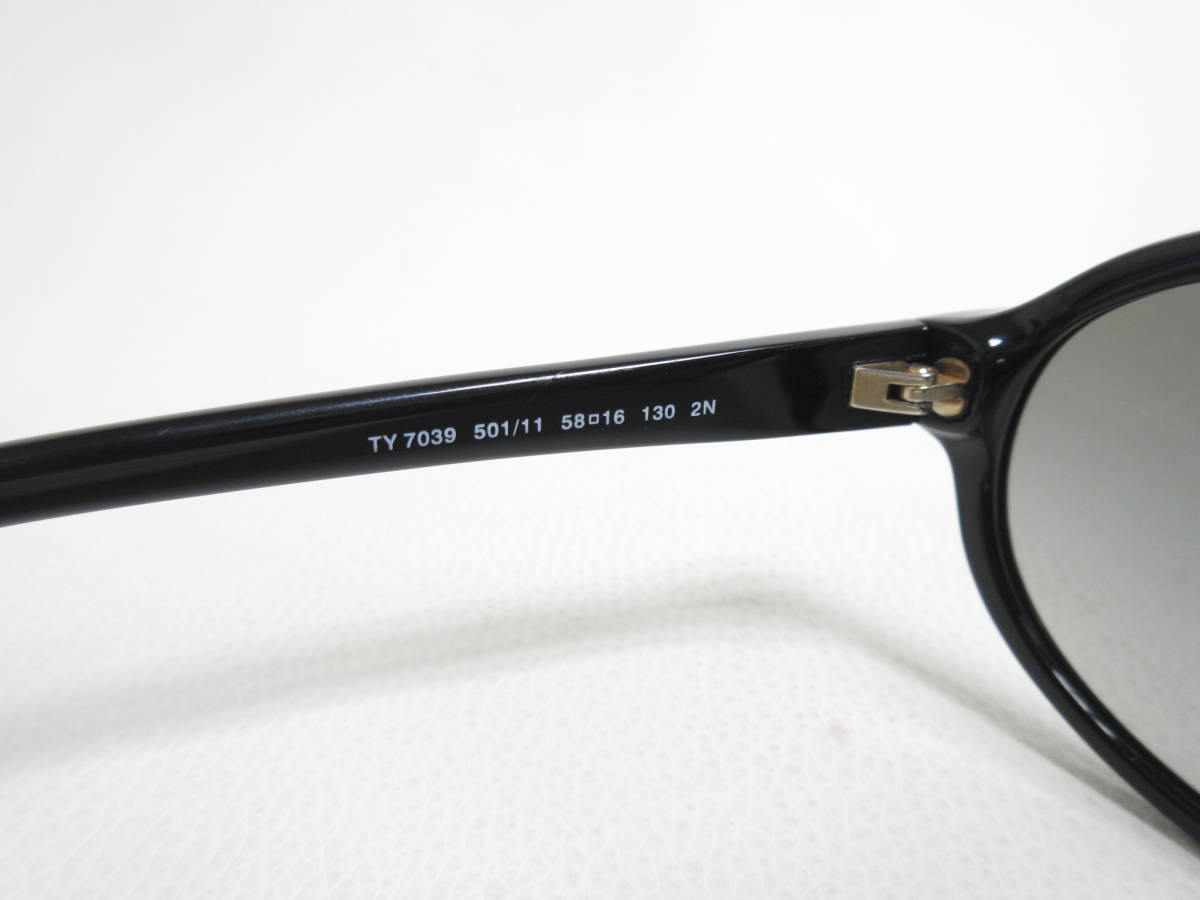 11579◆【SALE】TORY BURCH トリーバーチ TY7039 501/11 58□16 130 サングラス 中古 USED_画像6