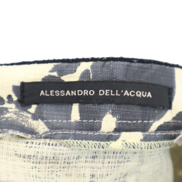  Alessandro Dell'Acqua цветочный принт юбка слоновая кость серия Alessandro dell*Acqua женский 230730