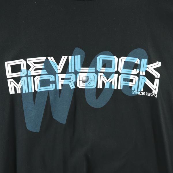 デビロック バックプリント ロゴプリント 半袖 Tシャツ 黒系 DEVILOCK メンズ 230430 メール便可_デビロック バックプリント ロゴ 詳細3