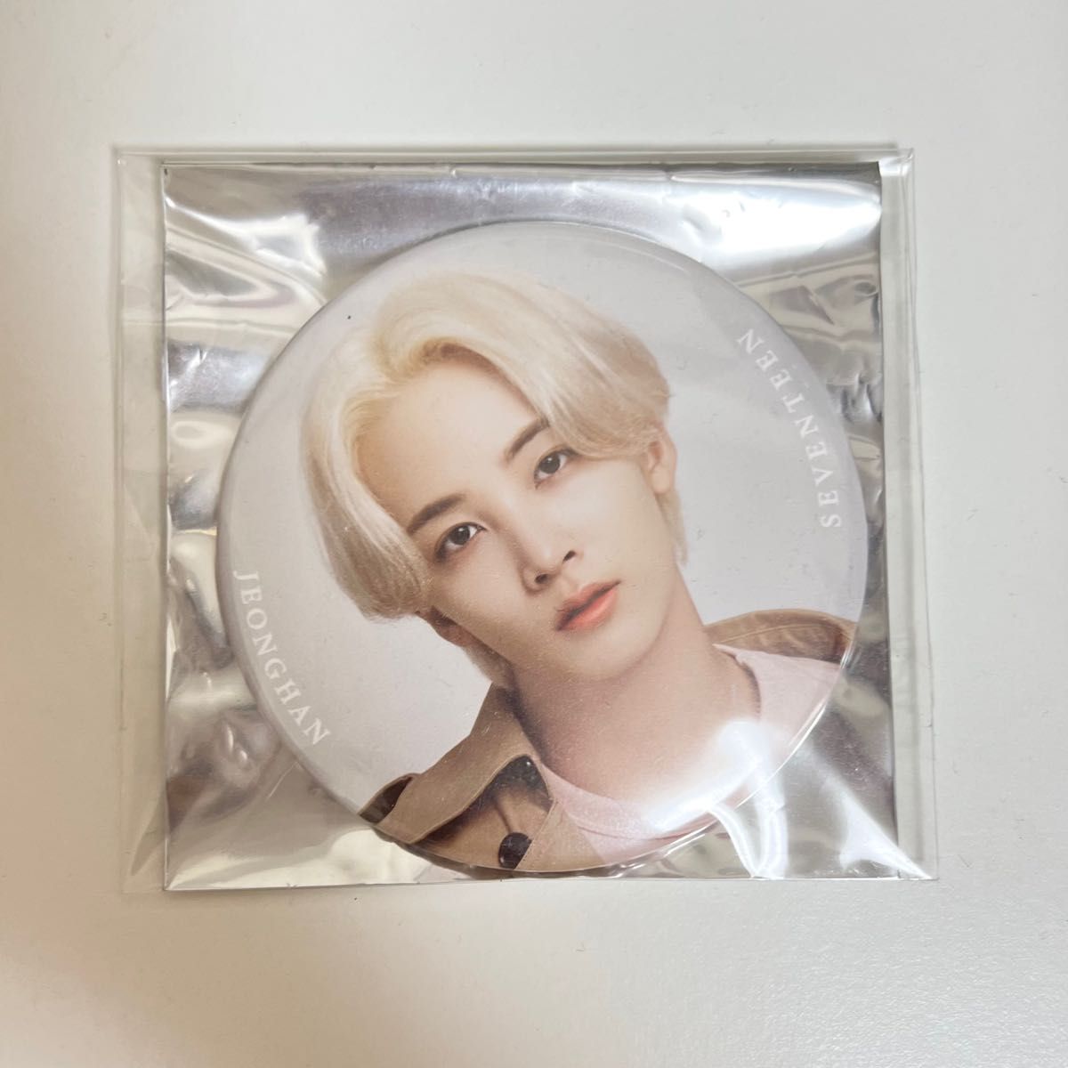 缶バッジ SEVENTEEN セブチ セブンティーン ジョンハン jeonghan グッズ トレカ オデコン 新品未使用 LIVE