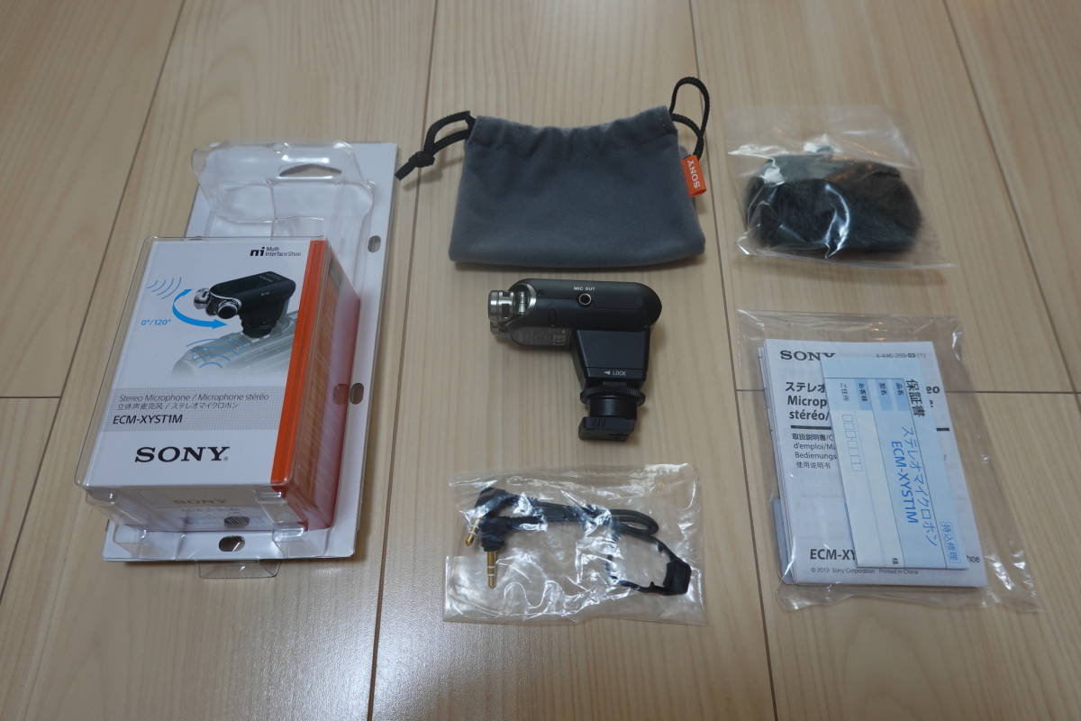 ステレオマイクロホン ECM-XYST1M 美品 SONY ソニー Yahoo!フリマ（旧）-