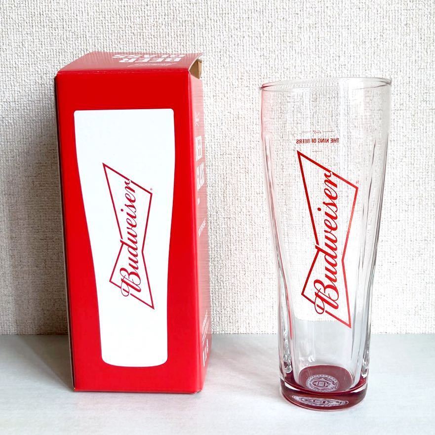 d48)バドワイザー Budweiser ビール グラス ビアグラス ガラス コップ 330ml タンブラーの画像1