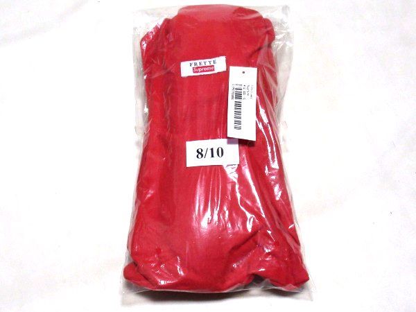 新品 19SS Supreme x Frette Slippers 8-10サイズ フレッテ スリッパ 収納袋付き Red レッド_画像2