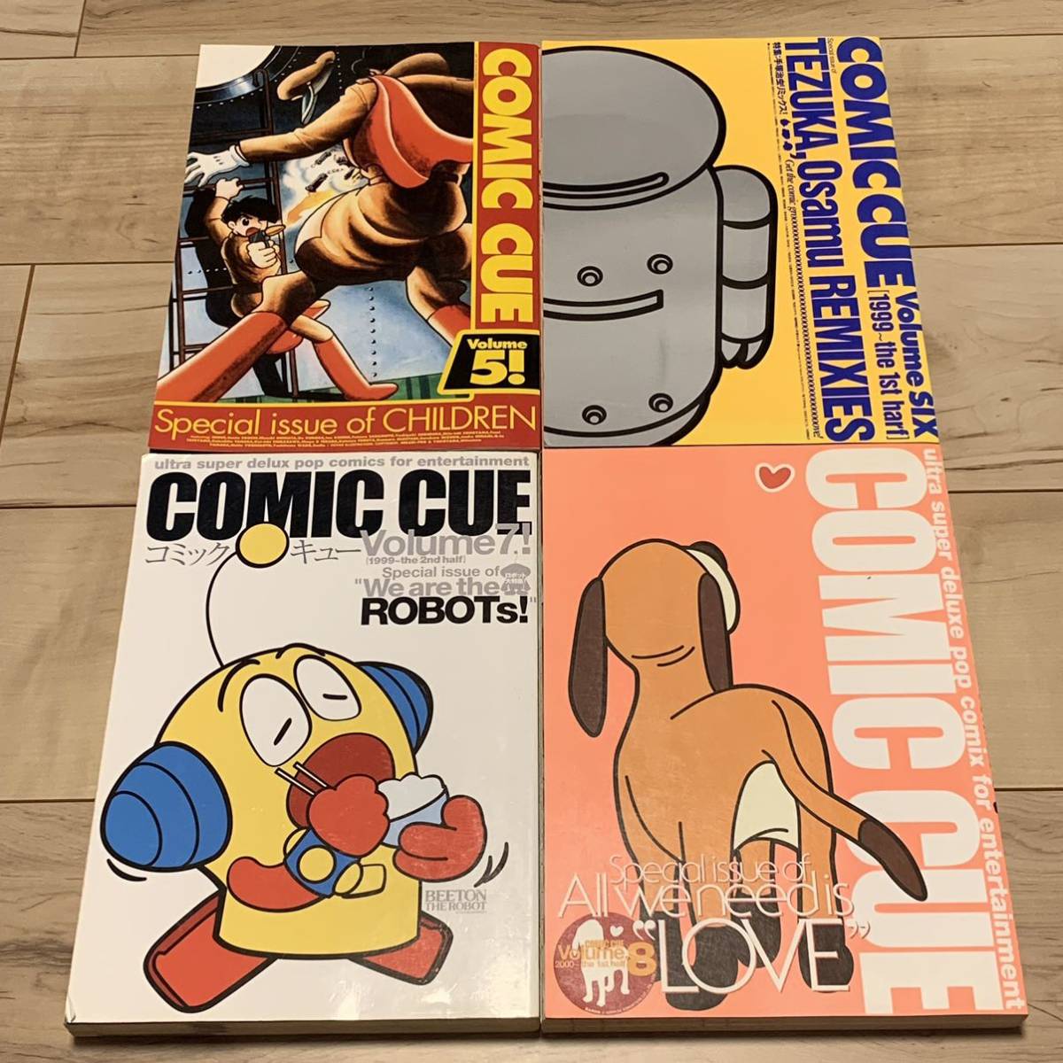 希少 COMIC CUE コミックキュー 全12冊set 大友克洋,寺田克也,松本大洋も参加 otomokatsuhiroteradakatsuyamatsumototaiyo