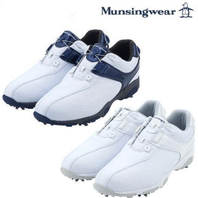 0 новый товар стандартный 25cm Munsingwear одежда каблук dial тип туфли для гольфа MQ2NJA01 водонепроницаемый * легкий модель 3E широкий последний 