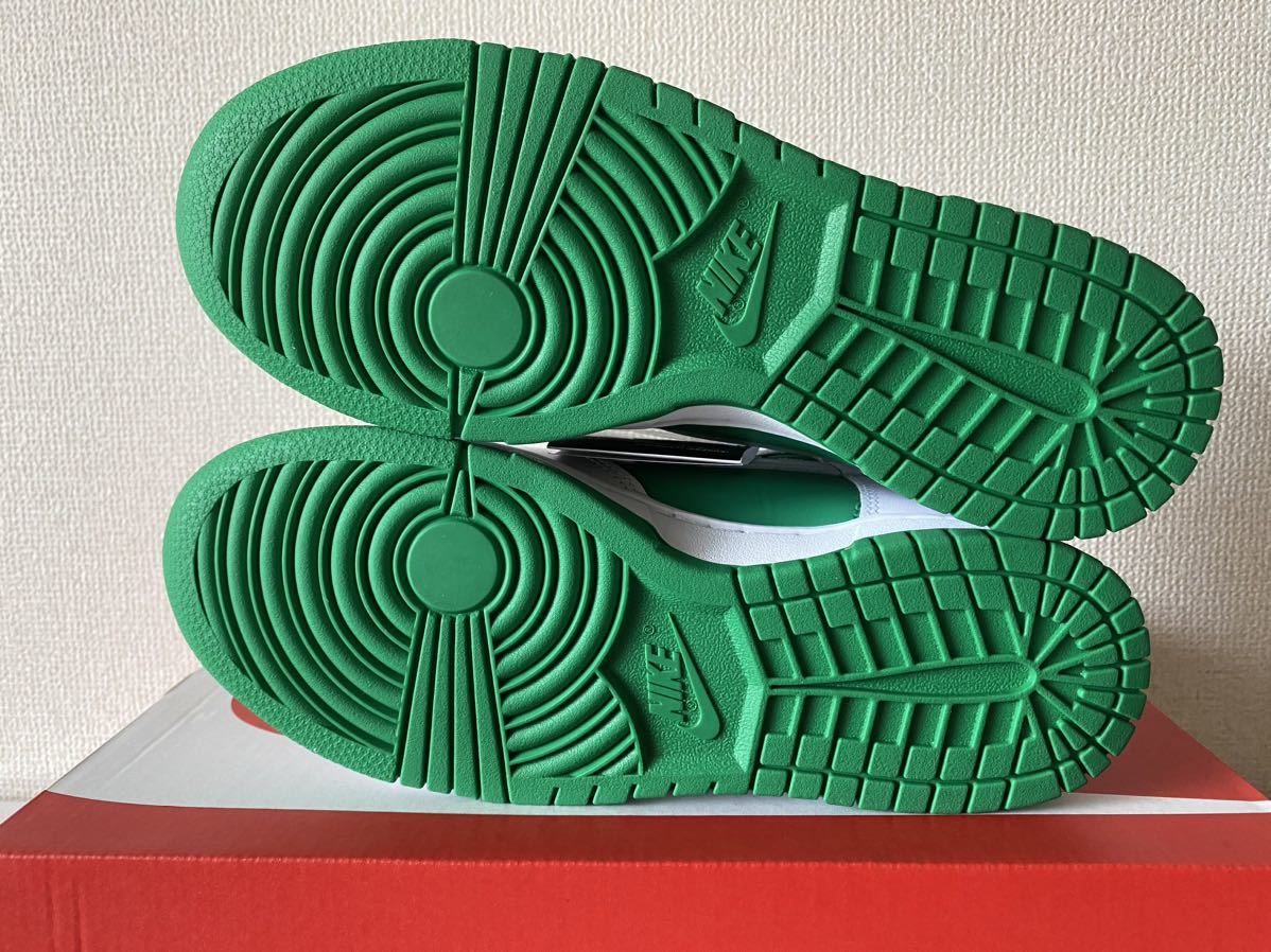 ナイキ ダンク ハイ グリーン/ホワイト 新品 25cm Nike Dunk High Green/White_画像6