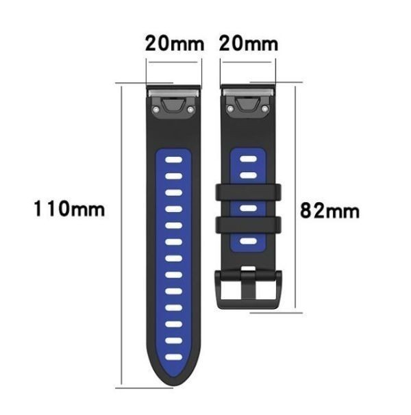  Garmin Garmin Fenix 7s 6S / Fenix 6S pro / Fenix 5S / Fenix 5S plus Instinct 2S band silicon belt exchange smart watch 7