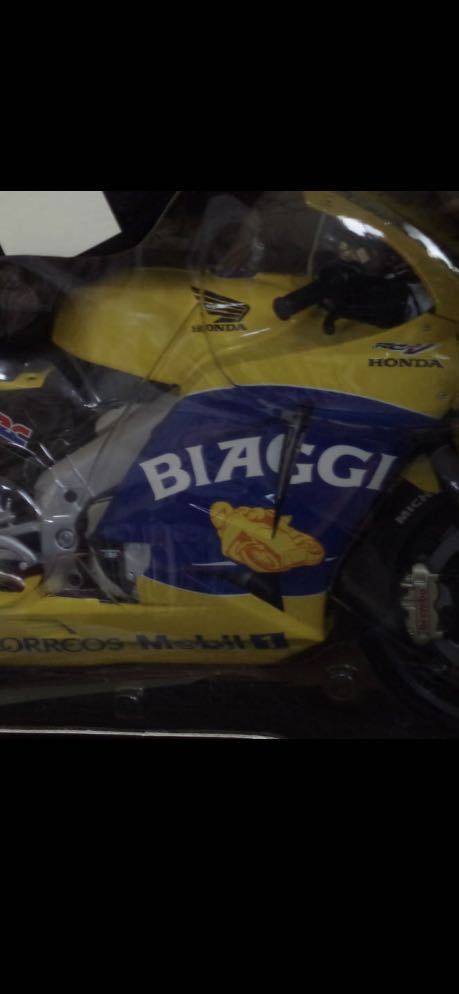 ミニチャンプス 1/6 Honda RC211V Team Camel Pramac Pons Max Biaggi MotoGP 2003 ホンダ MINICHAMPS_画像3
