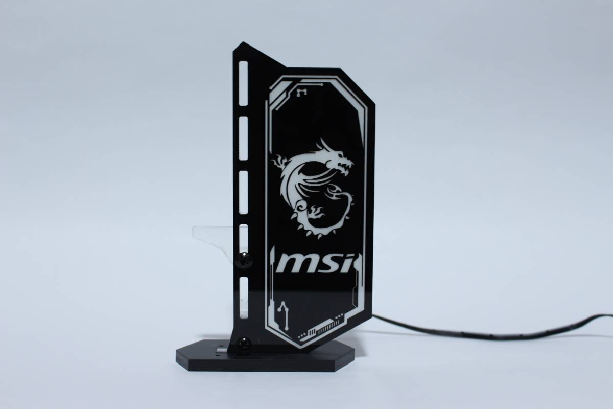 msi 　グラフィックカードサポート縦型 3ピンRGB_画像3