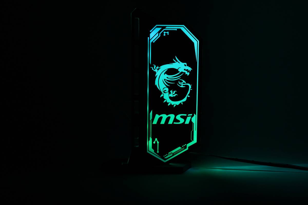 msi 　グラフィックカードサポート縦型 3ピンRGB_画像6