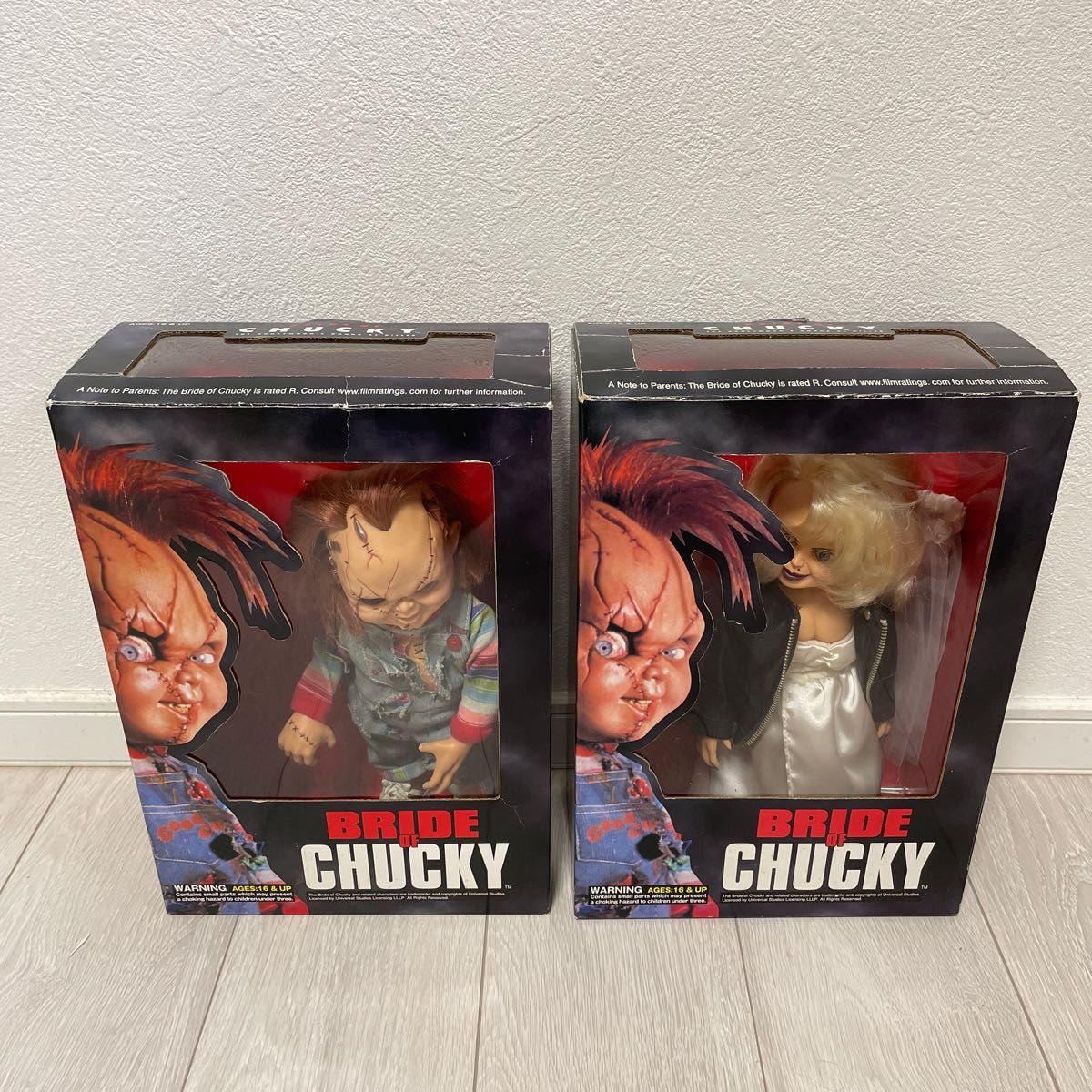 チャッキー・ティファニー フィギュアセット ドリームラッシュ チャッキー・ティファニー フィギュアセット ドリームラッシュ