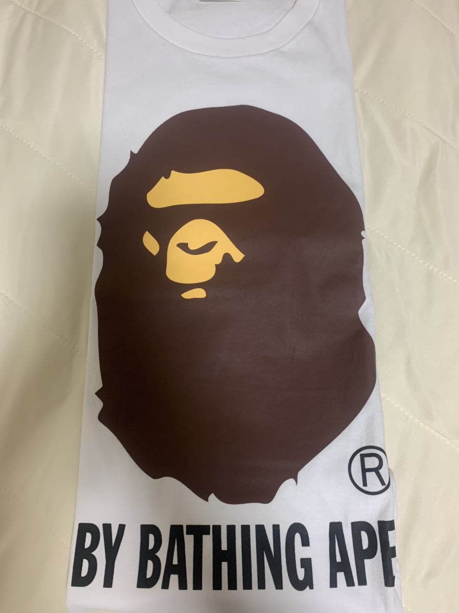 キムタク 着 A BATHING APE Tシャツ Lサイズ エイプ ベイプ 大猿 新品 未着用 送料 無料 木村拓哉_画像3