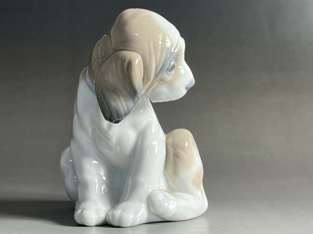 50719▽陶器人形 子犬 フィギュリン LLADRO リヤドロ_画像4