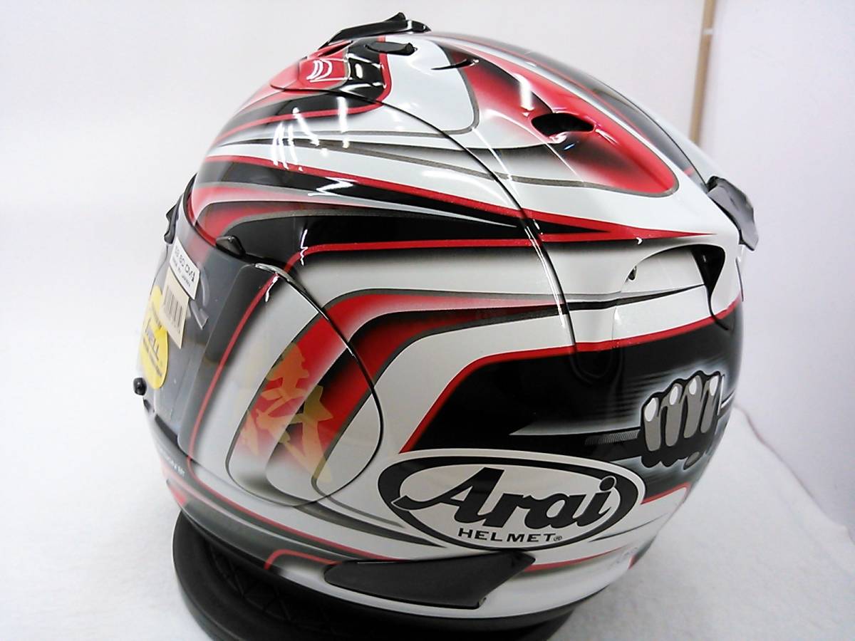 美品 希少カラー Arai アライ RX-7 RR5 AOYAMA GP アオヤマ 青山 美品 希少カラー Arai アライ RX-7 RR5 AOYAMA GP アオヤマ 青山